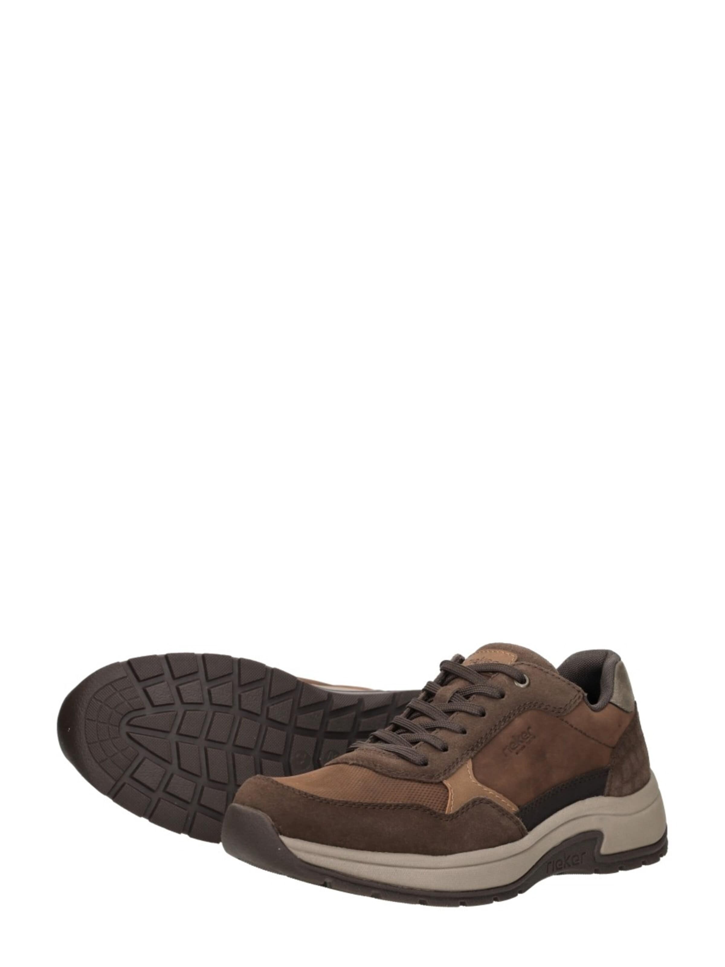 Rieker Sneakers laag 'Veterschoenen Laag' in Bruin