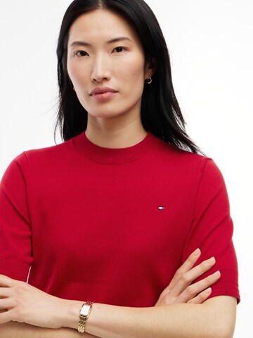 Pulover de la TOMMY HILFIGER pe roșu