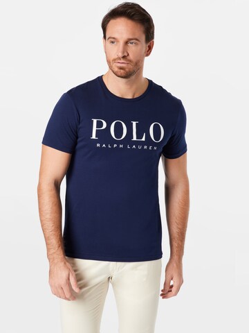 Polo Ralph Lauren - Camisa em azul: frente