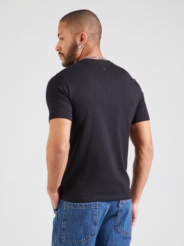T-Shirt UNITED COLORS OF BENETTON en noir
