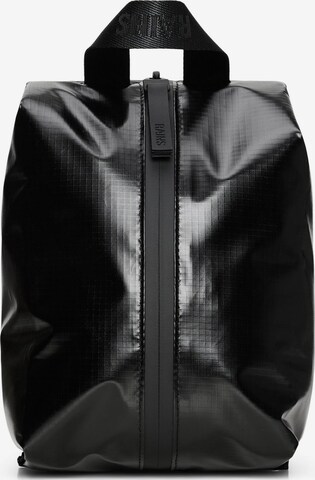 RAINS Kulturtasche 'Sibu' in Schwarz: Vorderseite