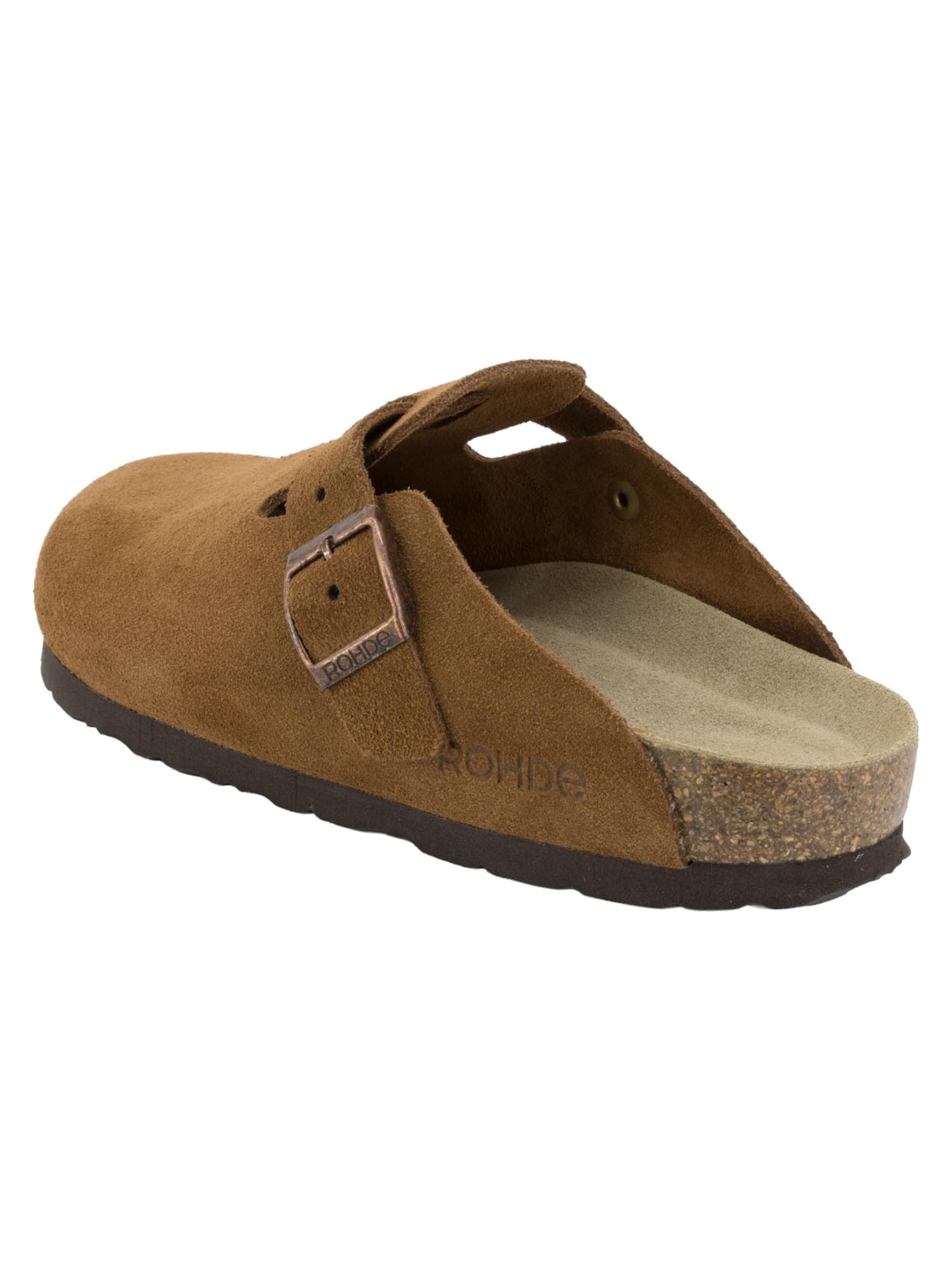 ROHDE Clogs 'Alba'‌‌‌‌‌‌‌‌ in Braun