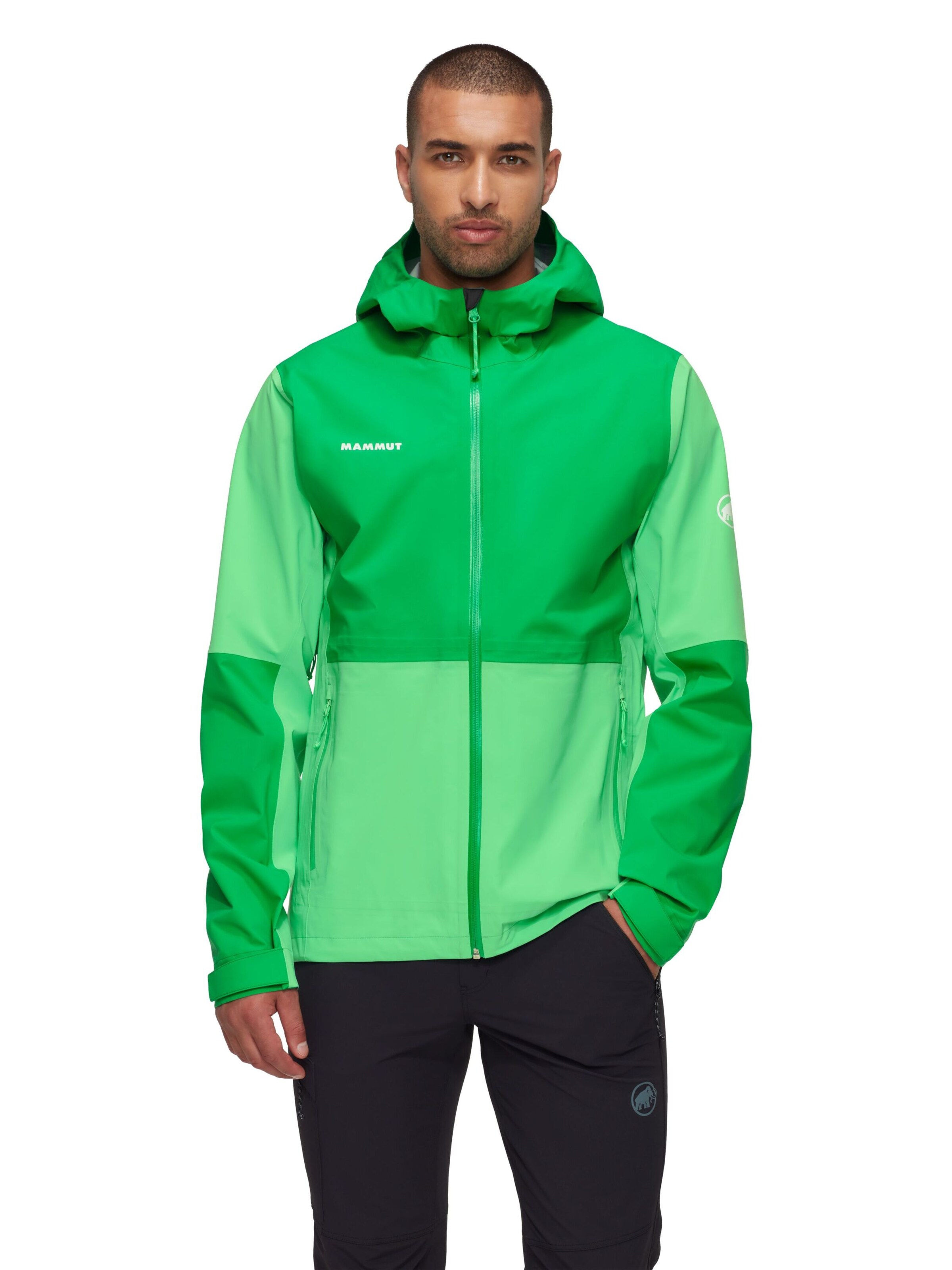 MAMMUT Outdoorjacke in Grün: Vorderseite