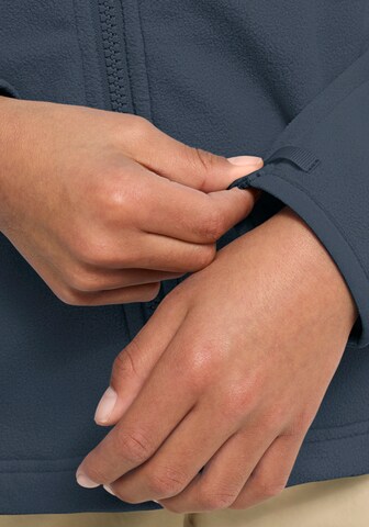 JACK WOLFSKIN Fleecejacke in Grau