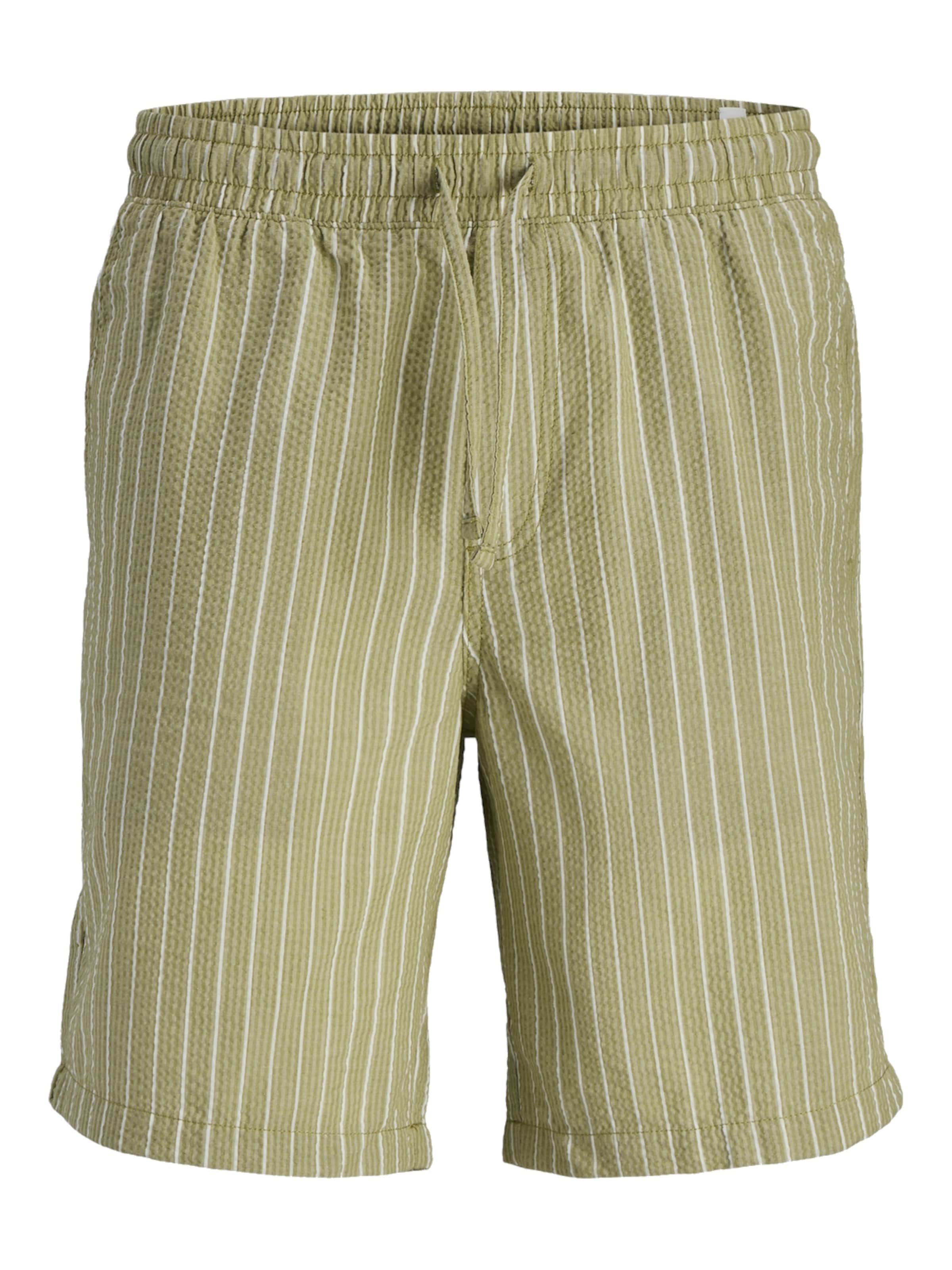 Jack & Jones Junior Trousers 'Jaiden' in Green: front