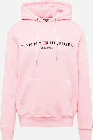 TOMMY HILFIGER Tréning póló - rózsaszín: elől