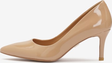 Kazar Pumps in Beige: front