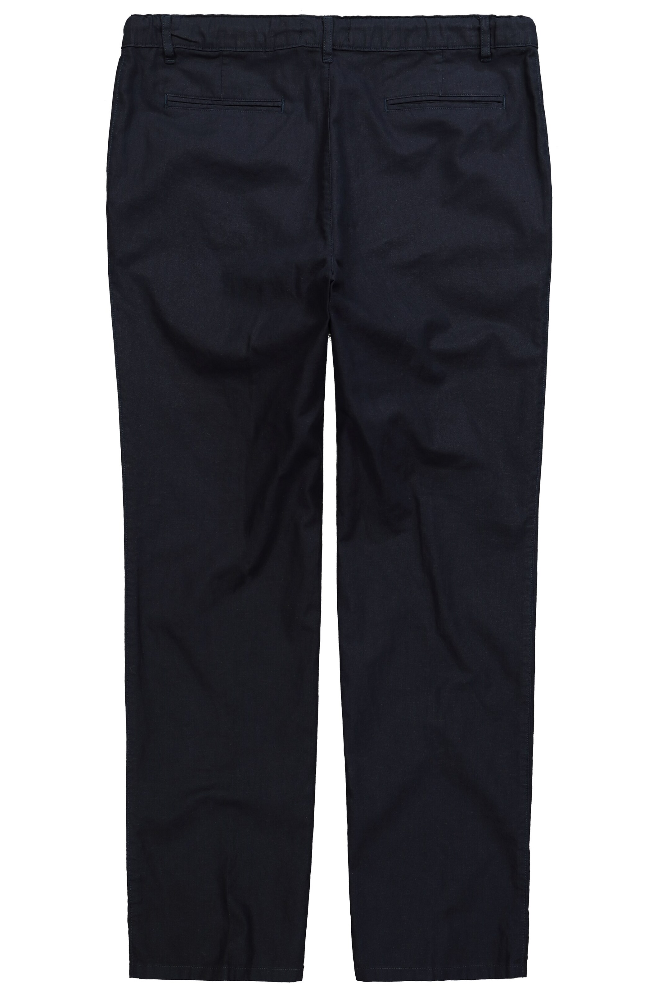 Men Plus Regular Trousers in Blue
