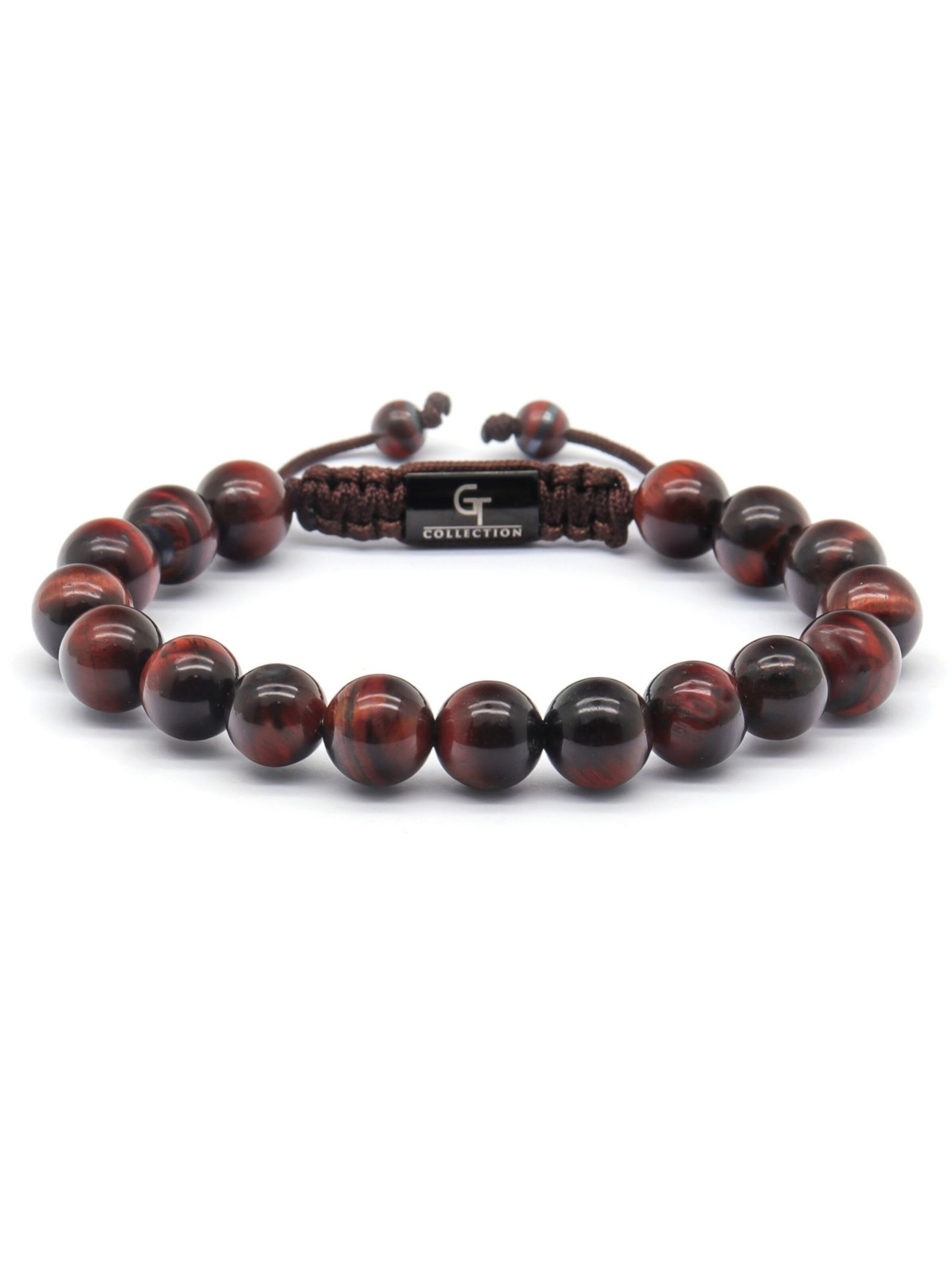 Bracelet 'Single-Bead' GT Collection en rouge : devant