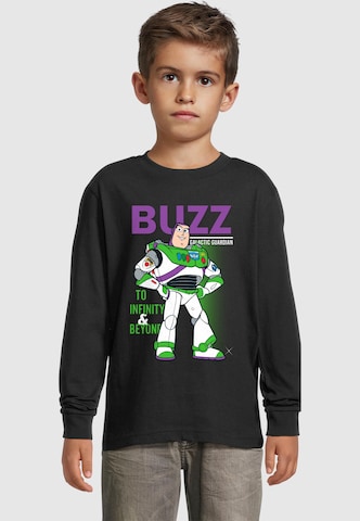 ABSOLUTE CULT Shirt 'Toy Story - Buzz Galactic Guardian' in Black: front