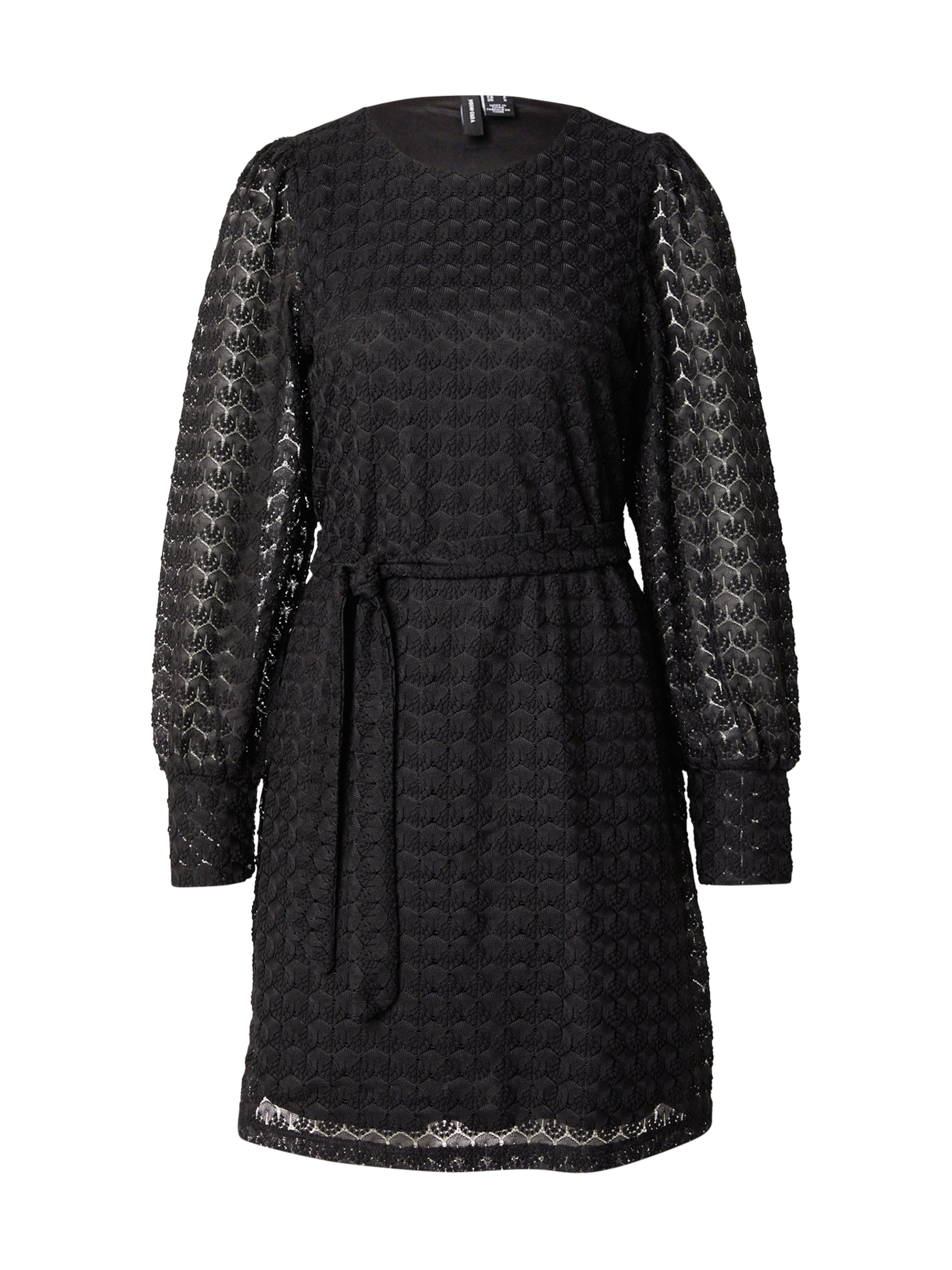 VERO MODA Kjole i sort: forside