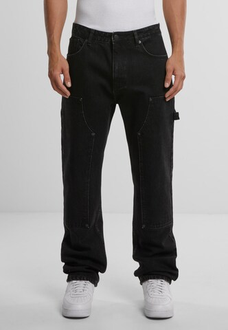 Loosefit Jeans cargo 'Haldor' di 2Y Studios in nero: frontale