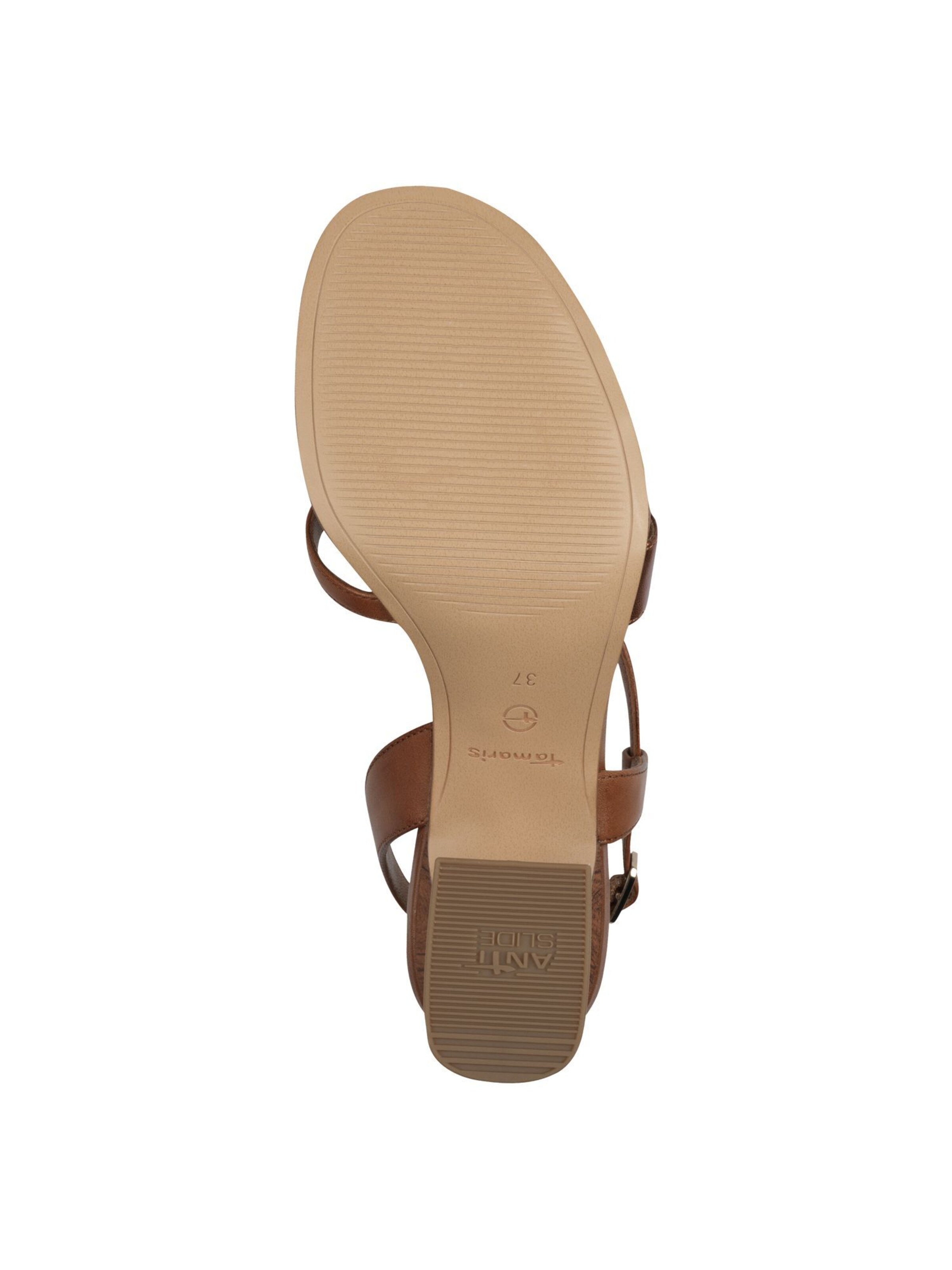 Tamaris Sandalen met riem in Bruin