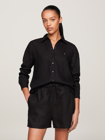 TOMMY HILFIGER Blouse in Black: front