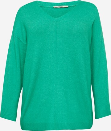 Esprit Curves Sweater in Green: front