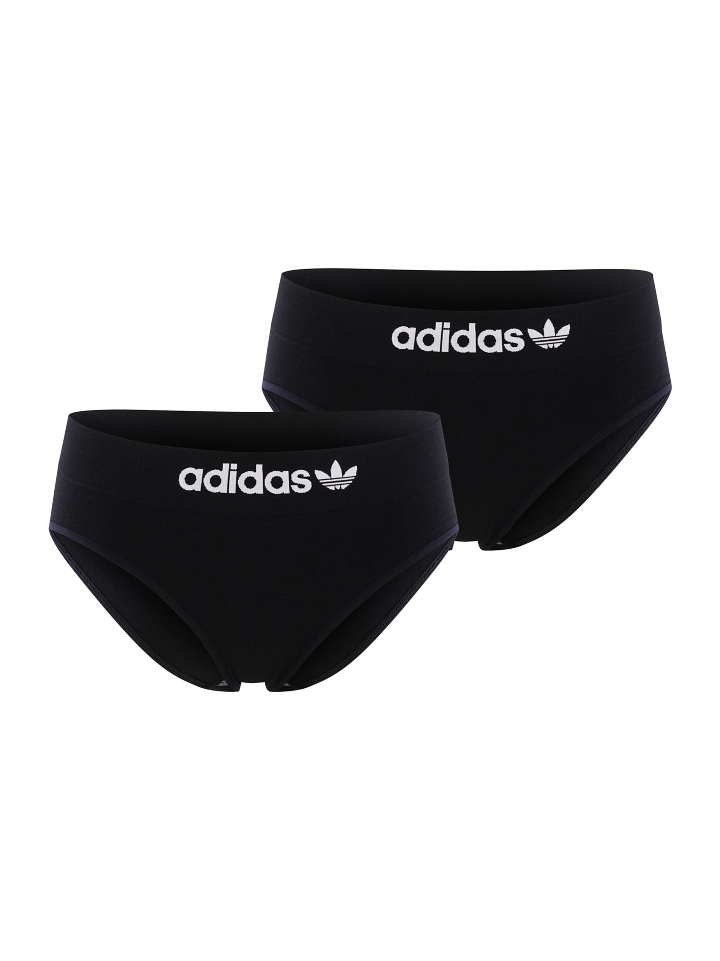 ADIDAS ORIGINALS Panty ' Smart & Novel ' in Black: front