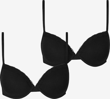 T-shirt Reggiseno di Urban Classics in nero: frontale