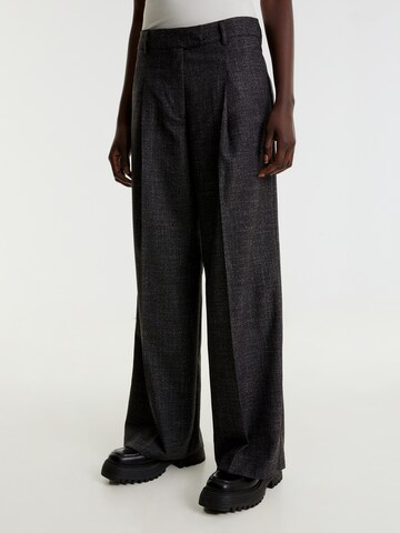 EDITED Wide leg Trousers 'Anny' in Grey