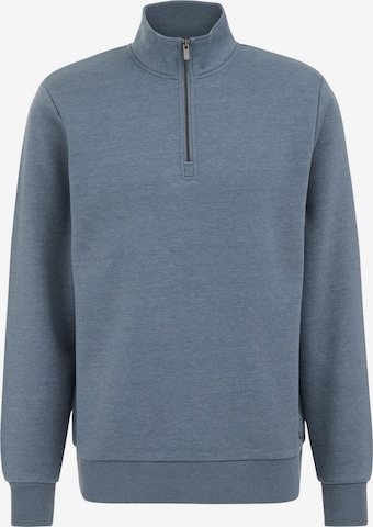 WE Fashion Sweatshirt in Blauw: voorkant