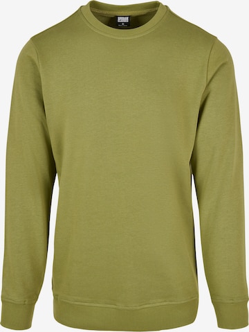 Urban Classics Sweatshirt in Green: front