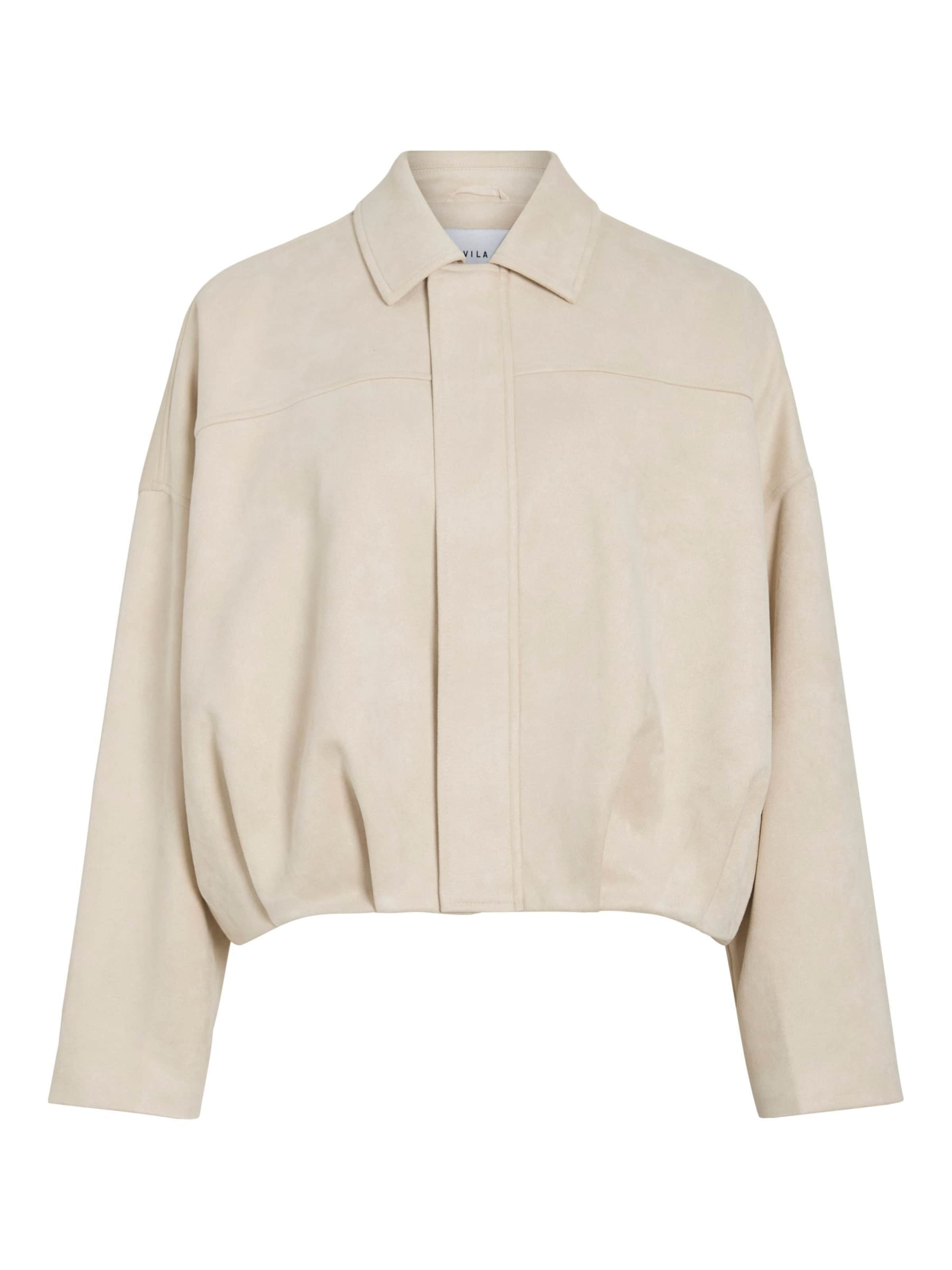 VILA Veste mi-saison en beige, Vue avec produit