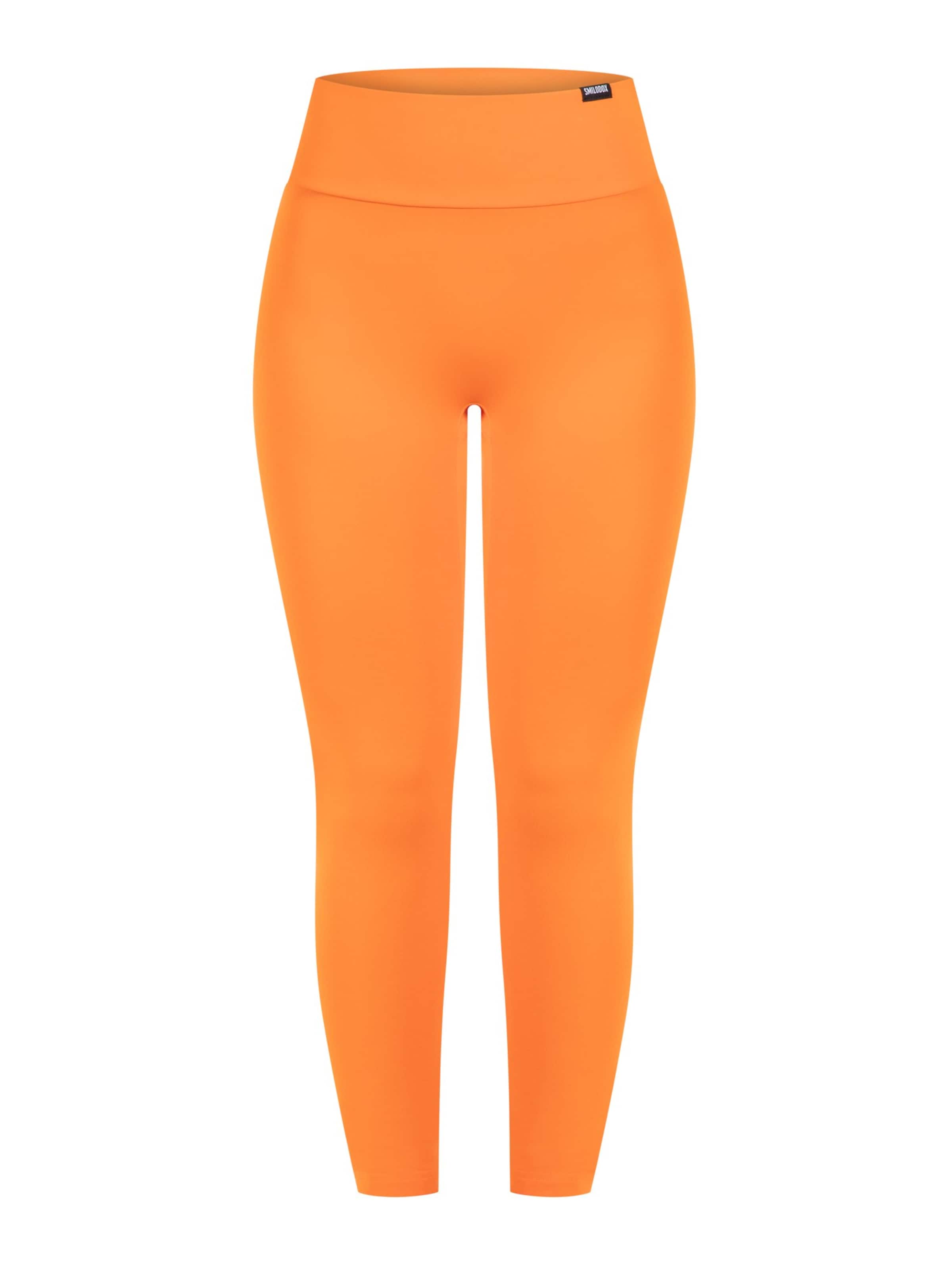 Smilodox Leggings in Oranje: voorkant