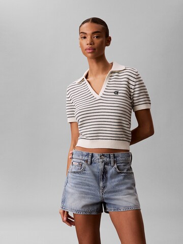 Calvin Klein Jeans Shirt in Beige: Vorderseite