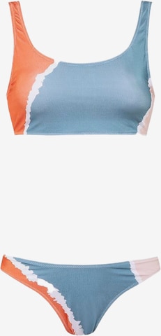 Rivus Bikini in Blauw: voorkant