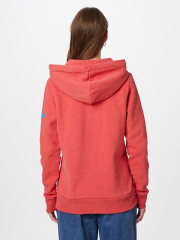 Sweat-shirt Superdry en rouge