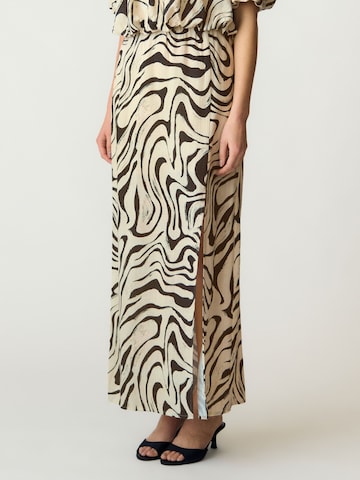 YAS - Falda 'YASOxy' en beige