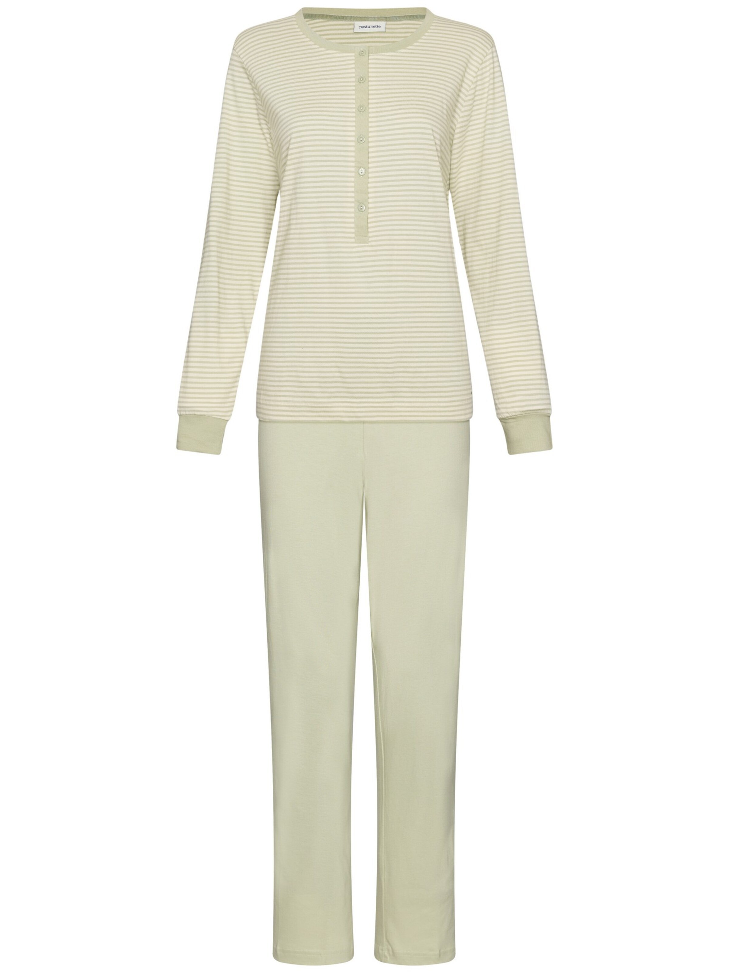 Pastunette Pyjama‌‌‌‌‌‌ in Grün: Vorderseite