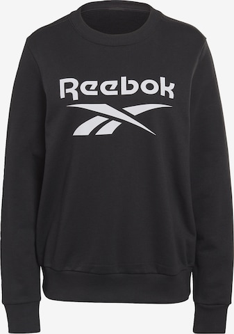 Reebok Bluzka sportowa w kolorze czarny: przód