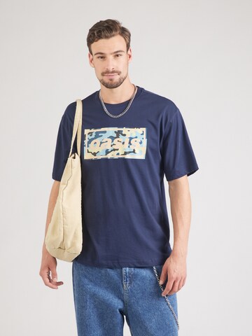 T-Shirt 'ONSOASIS' Only & Sons en bleu : devant