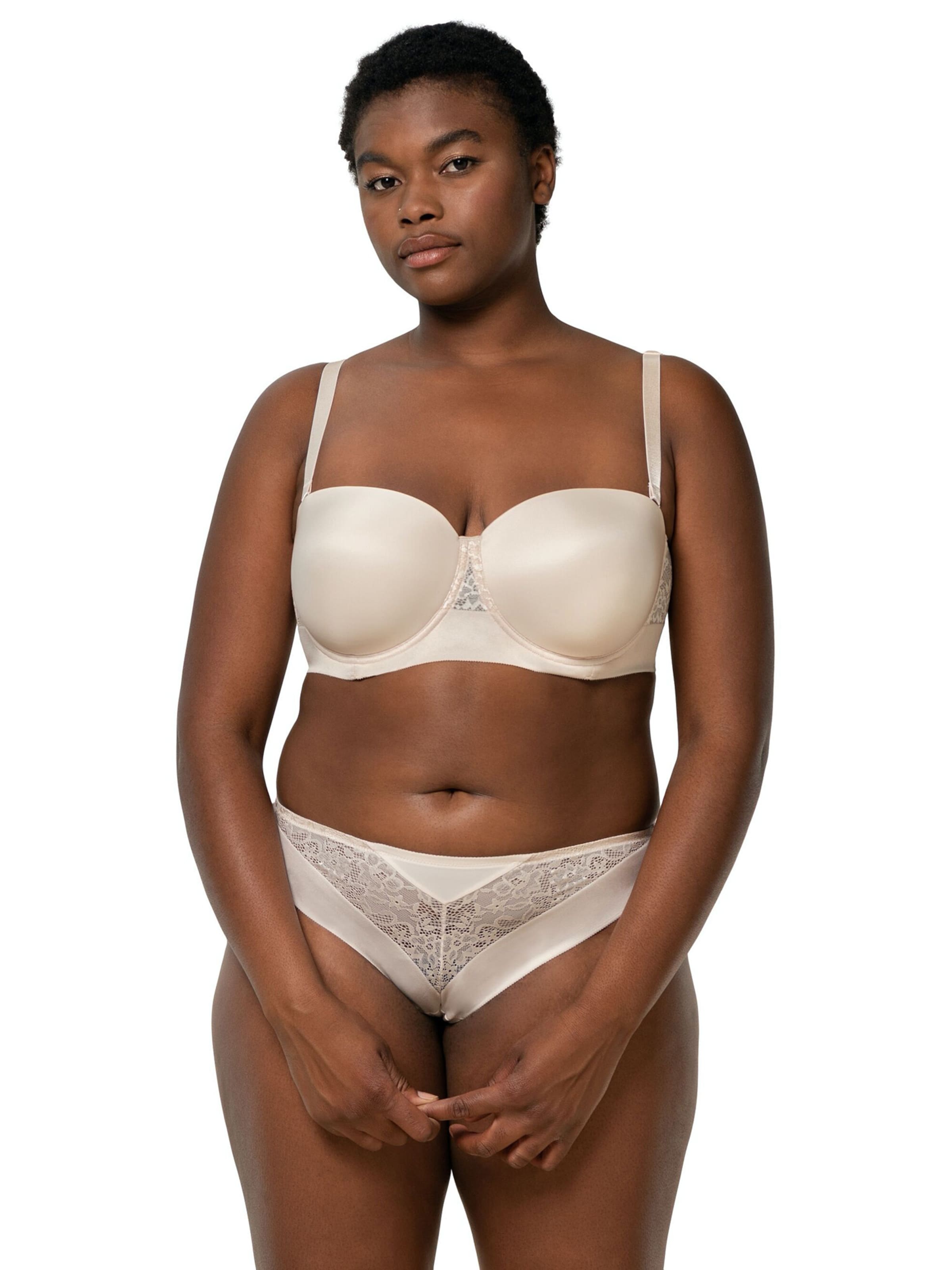 TRIUMPH T-shirt Bra ' Vivid Spotlight ' in Beige