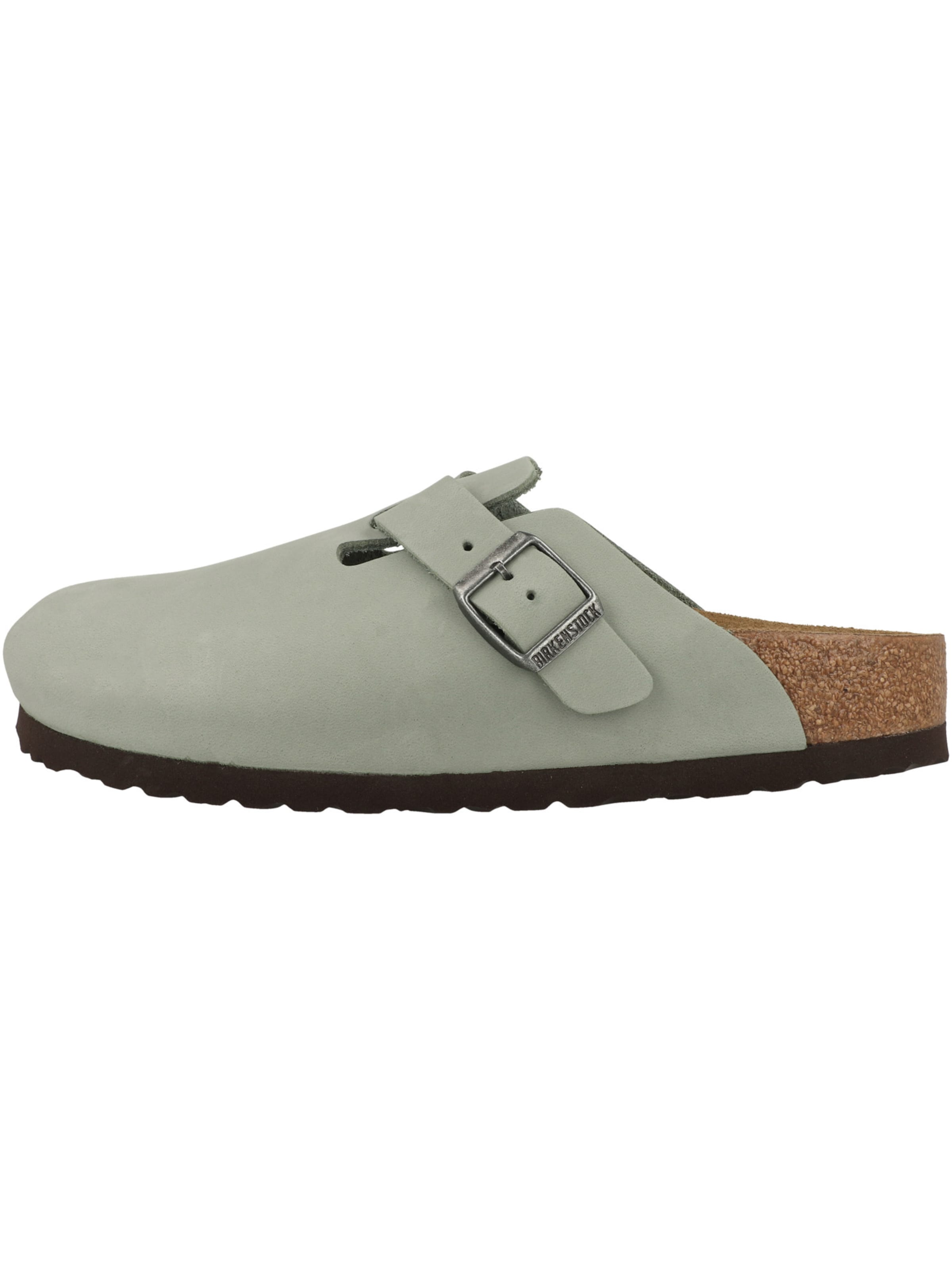 BIRKENSTOCK - Sapato aberto 'Boston' em verde
