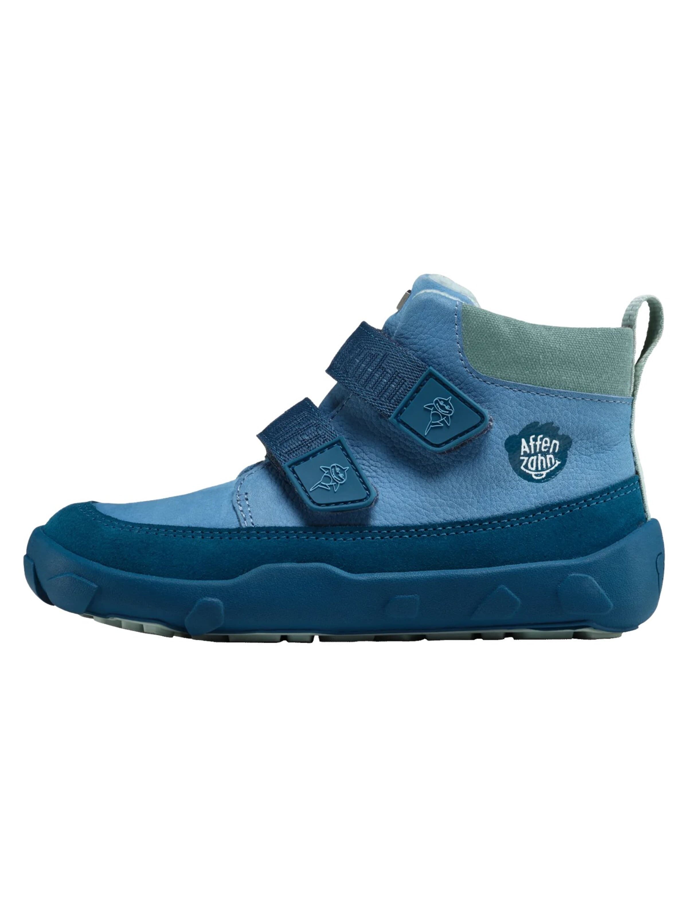 Affenzahn Sneaker 'Leder Friendy Leder Friendy' in Blau: Vorderseite