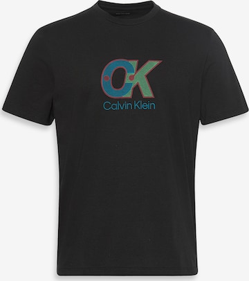 juoda Calvin Klein Marškinėliai: priekis