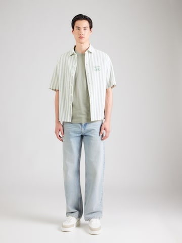 Abercrombie & Fitch Тениска в зелено