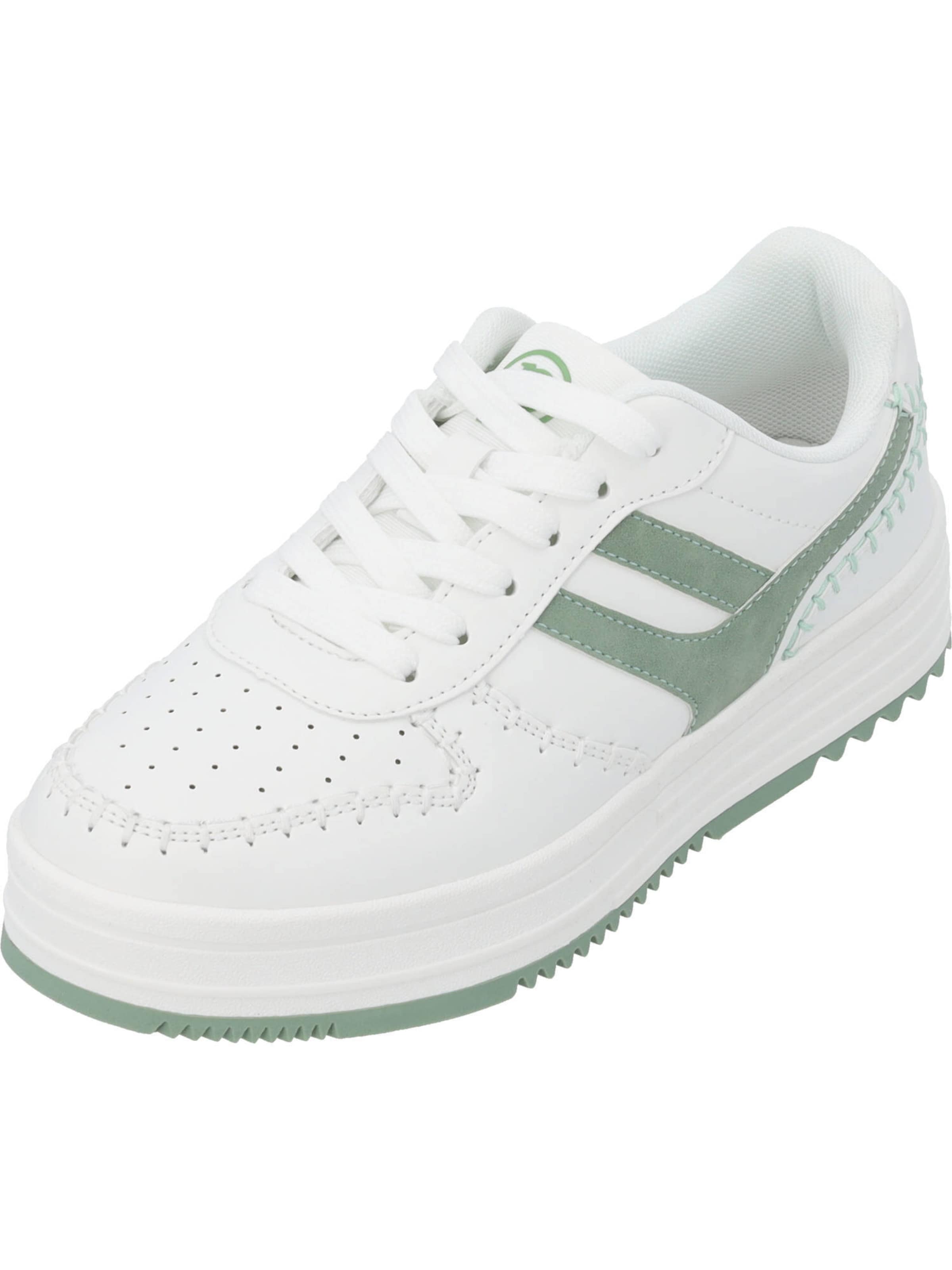 Sneaker low 'Medella' de la Palado pe alb: față