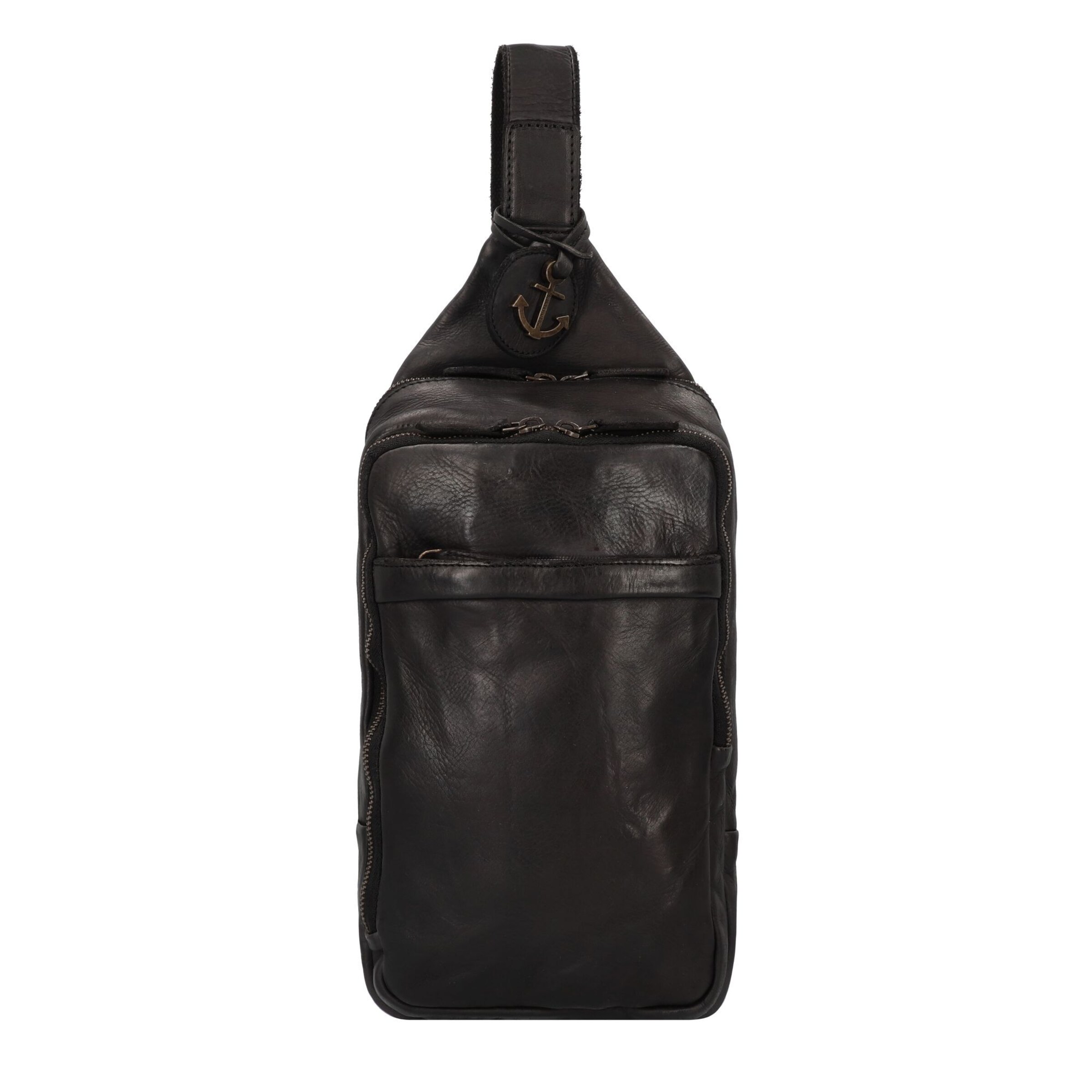 Harbour 2nd Schoudertas 'Phoenix' in Zwart: voorkant