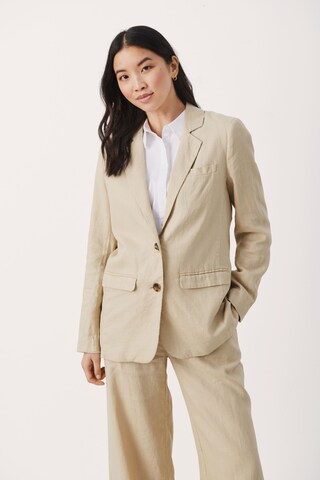 Blazer 'Nyan' Part Two en beige : devant