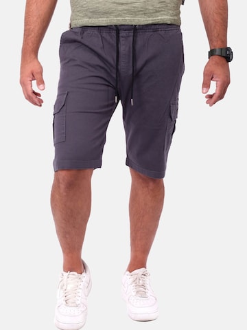 Reslad Regular Cargo Pants 'kurze Cargo-Shorts' in Grey