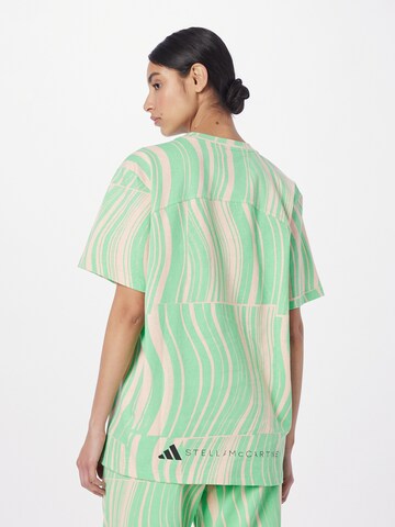 ADIDAS BY STELLA MCCARTNEY - Camisa funcionais 'Truecasuals Graphic' em verde