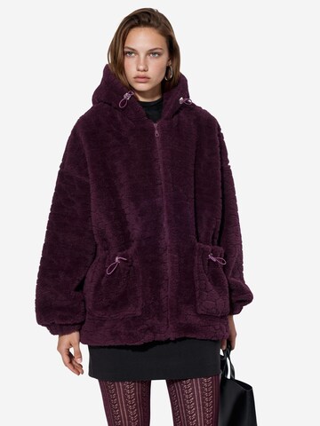 Veste d’hiver Hiccup en violet : devant