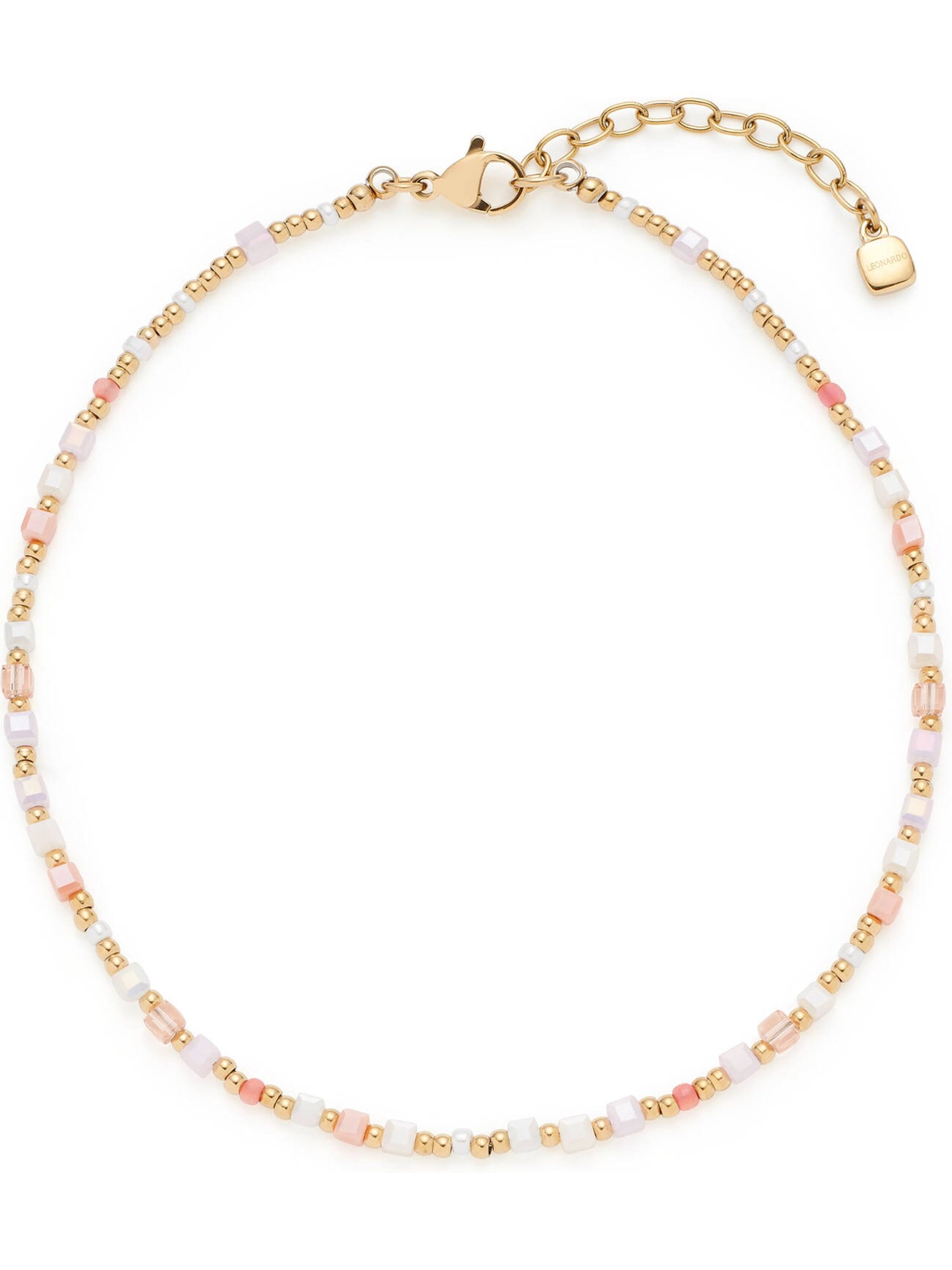 LEONARDO Fußkette in Gold: Vorderseite