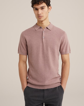 WE Fashion Poloshirt in Lila