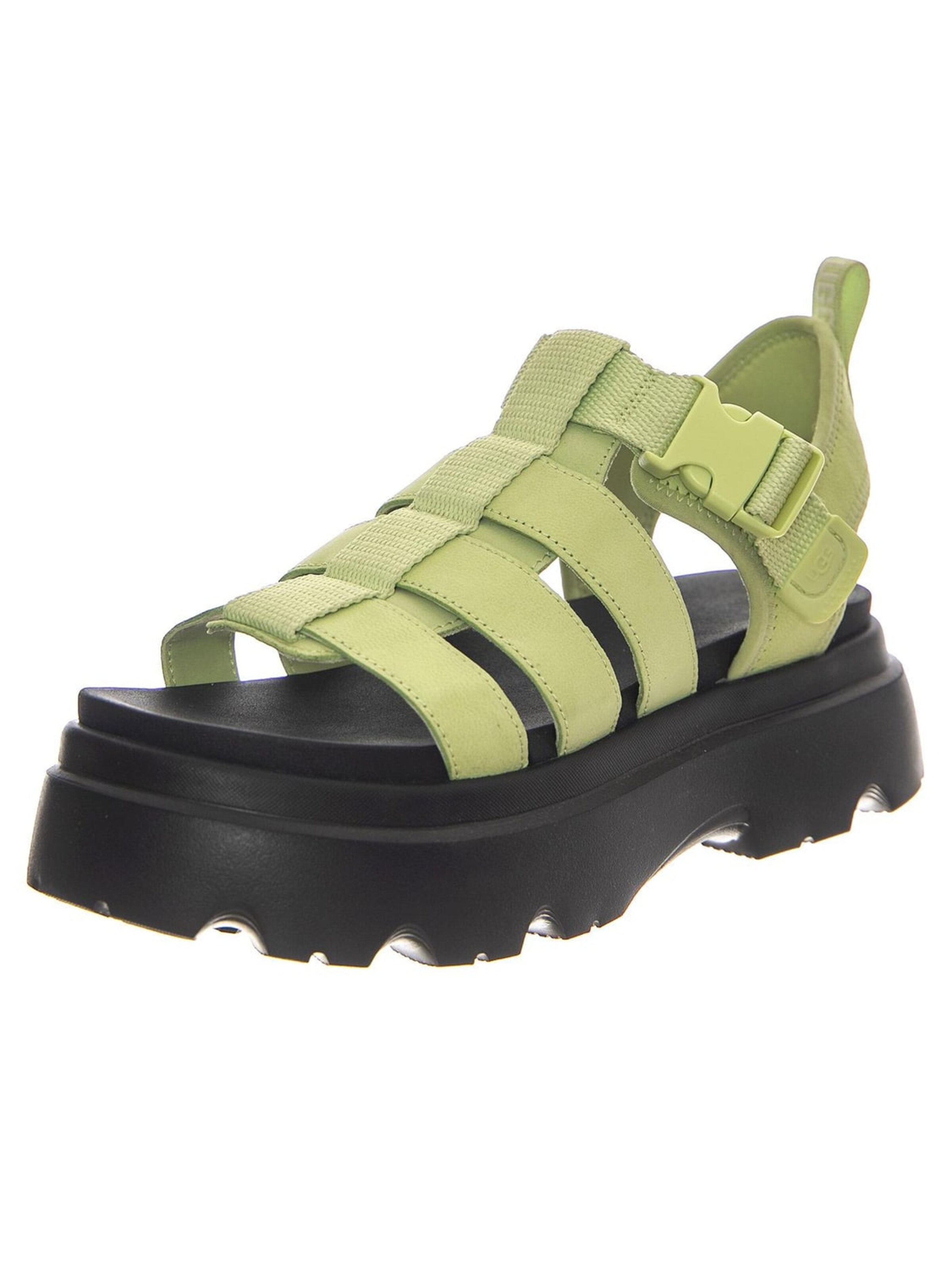UGG Sandaal 'Cora Caterpillar Green' in 37 in de kleur Groen, Productweergave