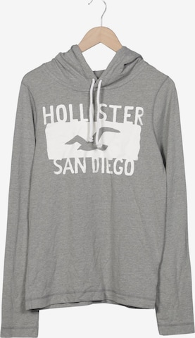 HOLLISTER Kapuzenpullover 7XL in Grau: Vorderseite