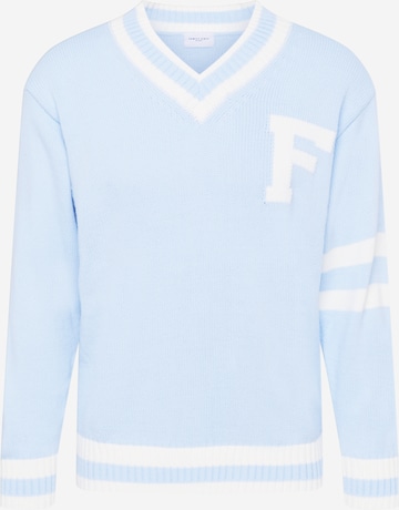 Family First Sweater in Blue: front