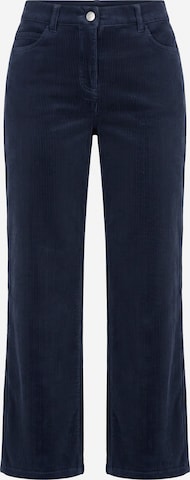 Ulla Popken Wide Leg Jeans in Blau: Vorderseite